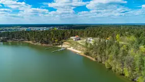 Ruciane-Nida, jezioro Nidzkie i OW Wodnik, wiosennie z drona - zdjęcie 30