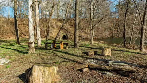 Jezioro Ublik Wielki i połączenie z Ublikiem Małym, marzec 2024 r. - zdjęcie 9