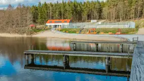 Wiosenny spacer nad jeziorem Wydmińskim, marzec 2024 r. - zdjęcie 12