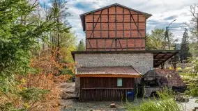 Zabytkowy młyn wodny przy Krutyni, kwiecień 2024 r. - zdjęcie 31