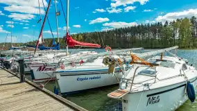 Port i Ośrodek Wypoczynkowy Wodnik, Ruciane Nida, kwiecień 2024 r. - zdjęcie 12