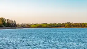 Zachód słońca nad jeziorem Salęt, kwiecień 2024 r. - zdjęcie 40