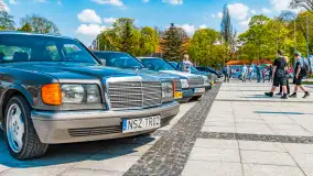 Zlot fanów Mercedesa, Giżycko, kwiecień 2024 r. - zdjęcie 1