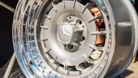 Zlot fanów Mercedesa, Giżycko, kwiecień 2024 r. - zdjęcie 47