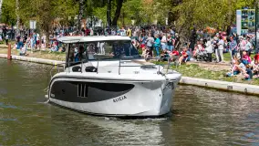 Rozpoczęcie sezonu 2024, parada jednostek pływających w Giżycku - zdjęcie 35