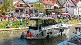 Rozpoczęcie sezonu 2024, parada jednostek pływających w Giżycku - zdjęcie 16