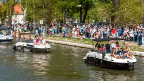 Rozpoczęcie sezonu 2024, parada jednostek pływających w Giżycku - zdjęcie 103