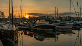 Wschód słońca w Strandzie w Giżycku, maj 2024 r. - zdjęcie 8