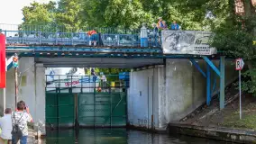 Śluza Guzianka I przed remontem, sierpień 2018 rok - zdjęcie 6