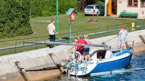 Śluza Guzianka I przed remontem, sierpień 2018 rok - zdjęcie 27