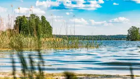 Plaża nad jeziorem Rydzówka pod koniec maja 2024 r. - zdjęcie 16