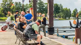 VIII Mazurski Zlot Motocyklowy, Rydzewo, czerwiec 2024 r. - zdjęcie 60