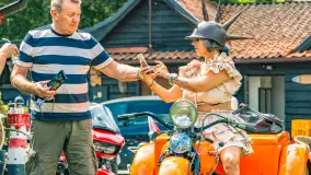 VIII Mazurski Zlot Motocyklowy, Rydzewo, czerwiec 2024 r. - zdjęcie 44