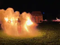 Średniowieczne klimaty gościły w Rynie na Mazurach - zdjęcie 12