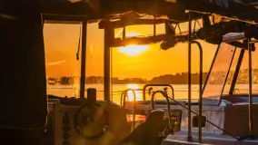 Zachód słońca nad jeziorem Święcajty, Ognisty Ptak, sierpień 2024 r. - zdjęcie 40