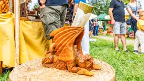 Festiwal Kultury Średniowiecza Masuria 2024, fotorelacja - zdjęcie 47