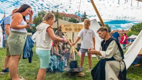 Festiwal Kultury Średniowiecza Masuria 2024, fotorelacja - zdjęcie 45