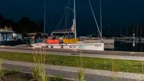 Przystań Nautica nocą, wrzesień 2024 r. - zdjęcie 30