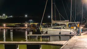Przystań Nautica nocą, wrzesień 2024 r. - zdjęcie 33