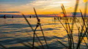 Sierpniony zachód nad jeziorem Dargin 2024 - zdjęcie 17