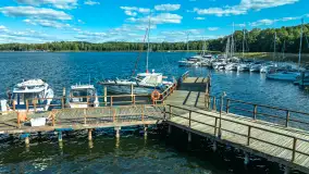 Jezioro Kisajno i port Łabędzi Ostrów, koniec września 2024 r. - zdjęcie 10