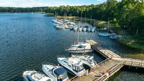 Jezioro Kisajno i port Łabędzi Ostrów, koniec września 2024 r. - zdjęcie 18