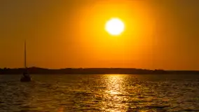 Mazury przed zachodem słońca nad jeziorem Śniardwy i Mikołajskie, wrzesień 2024 r. - zdjęcie 14