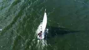 Regaty Bocianie Gniazdo Sailing Cup 2024 raz jeszcze, z lotu ptaka - zdjęcie 7