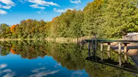 Jesień w Gizycku przy Boyen Water Park, październik 2024 r. - zdjęcie 8