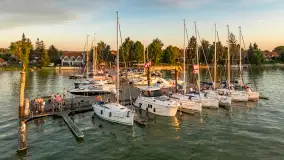 Zachód słońca nad jeziorem Bocznym, Marina Lester Club, lipiec 2024 r. - zdjęcie 3