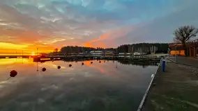 Wschód słońca PTTK Wilkasy, Niegocin, grudzień 2024 r. - zdjęcie 21