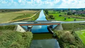 Kanał Jegliński z drona, wrzesień 2024 r. - zdjęcie 35