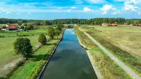 Kanał Jegliński z drona, wrzesień 2024 r. - zdjęcie 39