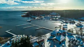 Wilkasy i jezioro Niegocin w zimowej aurze, styczeń 2025 r. - zdjęcie 12