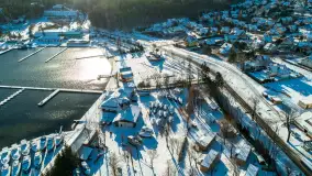 Wilkasy i jezioro Niegocin w zimowej aurze, styczeń 2025 r. - zdjęcie 23