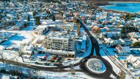 Wilkasy i jezioro Niegocin w zimowej aurze, styczeń 2025 r. - zdjęcie 21