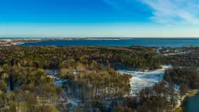 Zimowe Mazury na ujęciach z drona, styczeń 2025 r. - zdjęcie 36