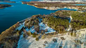 Zimowe Mazury na ujęciach z drona, styczeń 2025 r. - zdjęcie 33