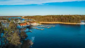 Zimowe Mazury na ujęciach z drona, styczeń 2025 r. - zdjęcie 34