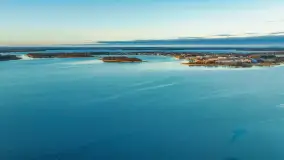 Zimowe Mazury na ujęciach z drona, styczeń 2025 r. - zdjęcie 29