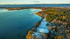 Zimowe Mazury na ujęciach z drona, styczeń 2025 r. - zdjęcie 27