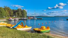 Port Piękny Brzeg nad jeziorem Święcajty w 2018 roku - zdjęcie 6