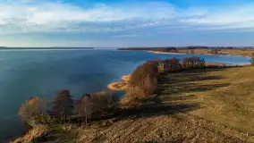 Popołudnie nad jeziorem Kisajno przy Pierkunowie, styczeń 2025 r. - zdjęcie 36