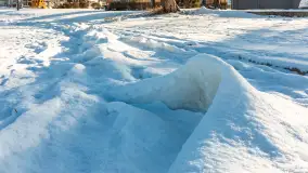 Niedzielne, zimowe popołudnie w Wilkasach nad Niegocinem, luty 2025 r. - zdjęcie 20