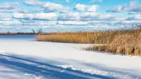 Niedzielne, zimowe popołudnie w Wilkasach nad Niegocinem, luty 2025 r. - zdjęcie 27