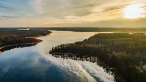 Pole namiotowe Flosek nad jeziorem Bełdany, luty 2025 r. - zdjęcie 17