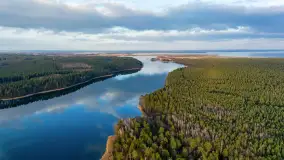 Pole namiotowe Flosek nad jeziorem Bełdany, luty 2025 r. - zdjęcie 10