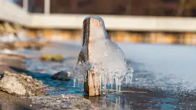 Przystań Nautica w zimowej scenerii, luty 2025 r. - zdjęcie 33