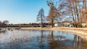 Przystań Nautica w zimowej scenerii, luty 2025 r. - zdjęcie 31