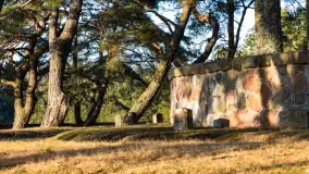 Cmentarz wojenny Jagerhohe zimą... ale bez śniegu, luty 2025 r. - zdjęcie 3